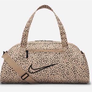 NIKE Unisex Gym Club Duffel Animal Print Bag